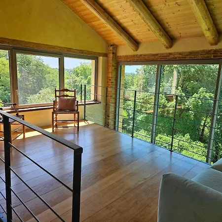 The Window On The Forest View Hébergement de vacances Capriglio